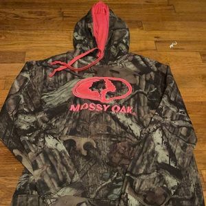 Girls Camouflage Mossy Oak Sweater